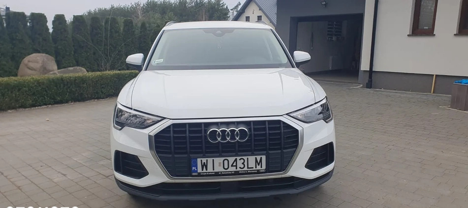 Audi Q3 cena 124900 przebieg: 26500, rok produkcji 2021 z Siedlce małe 37